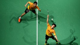Foto-foto Terbaik Ahsan/Hendra Juara Super Series Finals