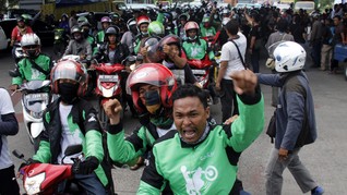 Pengemudi Gojek Merasa Dirugikan Kebijakan Sepihak Perusahaan