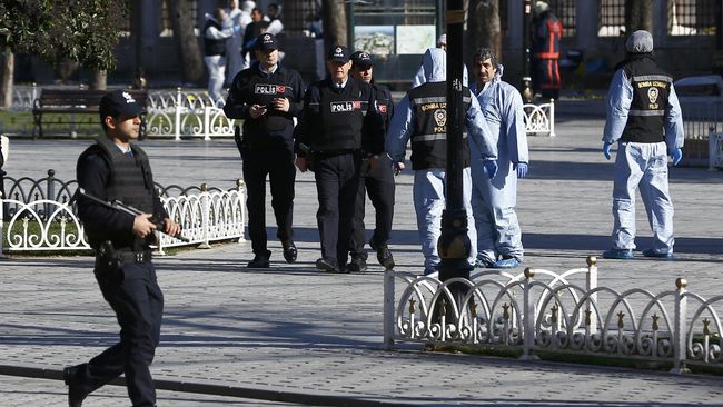 Pembom Bunuh Diri di Istanbul Masuk Turki sebagai Pengungsi