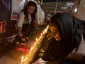 Warga Gelar Aksi di Lokasi Teror Thamrin Sabtu Malam