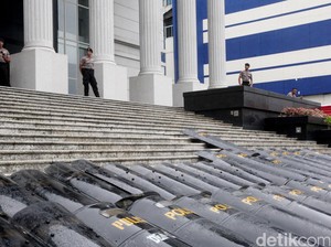 130 Personel Disiagakan di Dalam Gedung MK Selama Sidang Sengketa