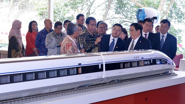 China Yakin Proyek Kereta Cepat Jakarta Bandung Rampung 2021