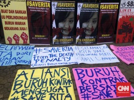 'Kerikil-kerikil' Buruh Migran di Tangan Jokowi