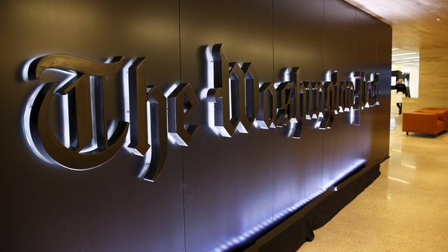 Koran The Washington Post Palsu Bertajuk Trump Mundur Beredar