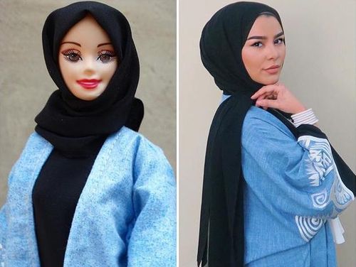 Foto: Inspirasi Tampil Stylish dengan Hijab dari Hijarbie 