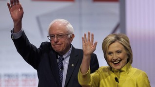 Sanders Akan Bekerja Sama dengan Clinton untuk Kalahkan Trump
