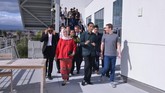 Jokowi memulai kunjungan pertamanya di Silicon Valley ke kantor pusat Facebook (Laily/ Biro Pers-Setpres)