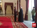Jokowi Terima Imam Besar Universitas Al Azhar Mesir