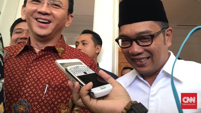 Ahok Mengaku Emil Berambisi Duduk di Kursi Jakarta 1