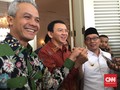 Kelakar Ganjar Ikut Bersaing di Jakarta Lawan Emil dan Ahok
