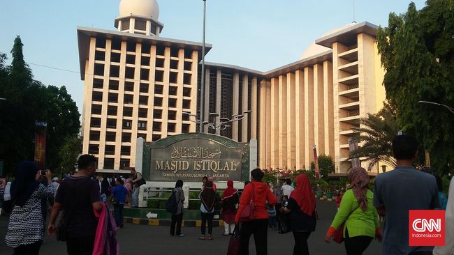 Jelang Salat Id, Masjid Istiqlal Perketat Pengamanan