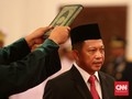Presiden Jokowi Lantik Kepala BNPT dan Bakamla di Istana