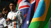 Rio sendiri kini berstatuskan sebagai pebalap kelima Asia yang menjajal ajang balap jet darat tersebut. Sebelumnya pernah ada pebalap Thailand, Jepang, India, dan Malaysia. (Dok. Manor Grand Prix Racing Ltd)