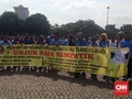 Setoran Menurun, Alasan Sopir KWK Ikut Unjuk Rasa