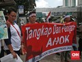 Ratusan Orang Tuntut KPK Telisik Ahok dalam Kasus Reklamasi