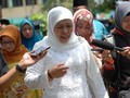 Menteri Khofifah Pastikan Dana Bansos Diterima Utuh Warga