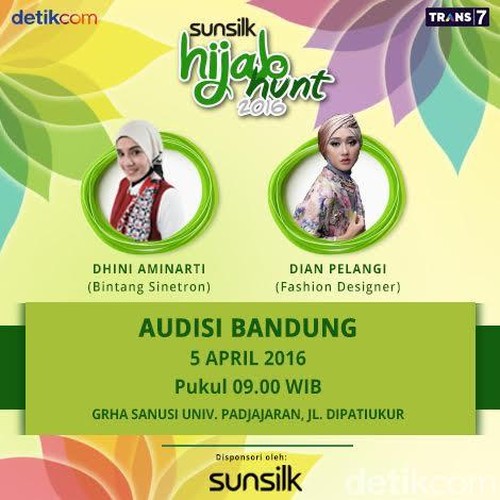 Hijabers Bandung, Yuk Ikut Audisi Sunsilk Hijab Hunt 2016 