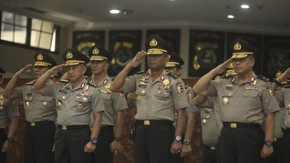 37 Pati Polri Naik Pangkat, Firli Resmi Komjen Bintang Tiga