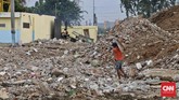 Wali Kota Jakarta Utara Rustam Efendi memastikan Jalan Kepanduan II yang berada di kawasan Kalijodo akan tetap dipertahankan keberadaannya. Foto: CNN Indonesia/Adhi Wicaksono