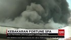 Hotel Fortune Spa Terbakar Rabu Pagi