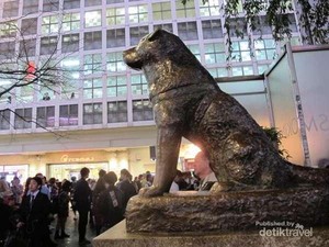 Shibuya Tutup Patung Hachiko demi Cegah Kerumunan di Tahun Baru