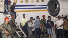 Empat WNI Sandera Abu Sayyaf Tiba di Jakarta Sore Ini