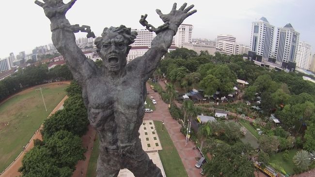 Renovasi Lapangan Banteng Terkendala Izin Cagar Budaya