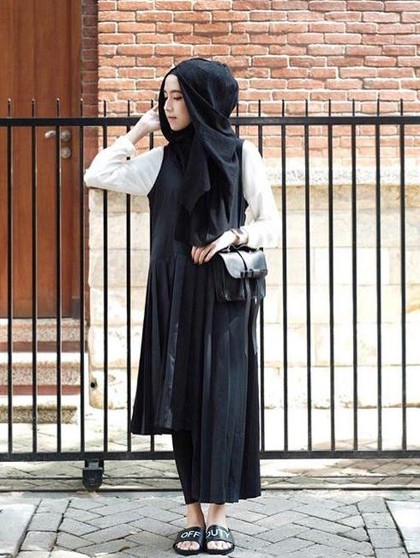 Foto Tren Jilbab  Khas Hana  Tajima  yang Jadi Favorit 