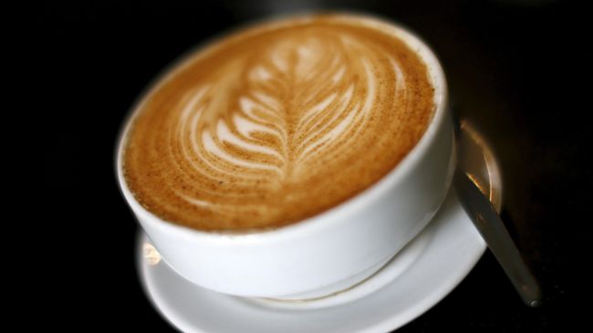 Keindahan Kartun di Secangkir Kopi Barista Korea
