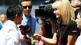 Seperti biasa, Rio melayani permintaan wawancara Sky Sports sebagai salah satu pemegang hak siar Formula 1. (Dok. Manor Grand Prix Racing Ltd)