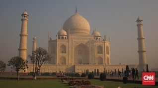 Polusi Kian Parah, Taj Mahal Dipasangi Alat Pembersih Udara