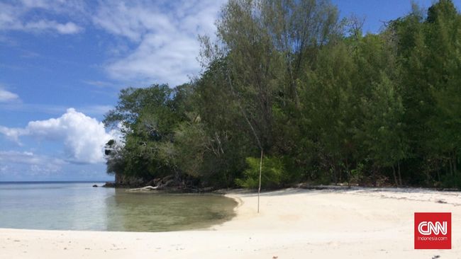 Miliki Pantai Pribadi di Raja Ampat