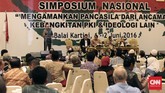 Simposium 'Mengamankan Pancasila dari Ancaman Kebangkitan PKI' digelar sebagai