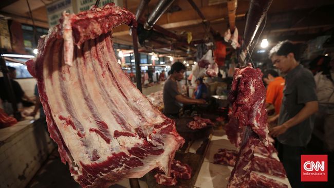 Harga Daging Sapi Masih Betah Bertengger di Level Rp120 ribu