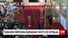 Puluhan Ribu Jemaah Menunaikan Tarawih Perdana di Istiqlal