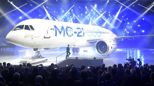 Rusia Luncurkan Pesawat Baru, Saingan Airbus dan Boeing