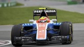 Sayang di sesi balap, Minggu (12/6), Rio Haryanto tak bisa tampil maksimal. Ia finis di posisi ke-19, atau buncit. Rio bahkan terpaut kalah hingga dua lap dari juara dalam grand prix di Kanada, Lewis Hamilton. (Dok. Manor Grand Prix Racing Ltd)