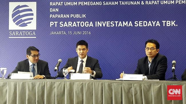 Dalam Enam Bulan, Portofolio Investasi Saratoga Naik 26%
