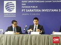 Raup Dividen Rp622 Miliar, Saratoga Cetak Rekor