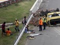 Kecelakaan Tol Cipali Libatkan Bus dan Truk, 2 Orang Tewas