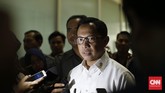 Kepala Badan Nasional Penanggulangan Terorisme (BNPT), Komisaris Jenderal Tito Karnavian, diajukan Presiden Jokowi ke DPR sebagai calon tunggal Kapolri. (CNN Indonesia/Safir Makki)