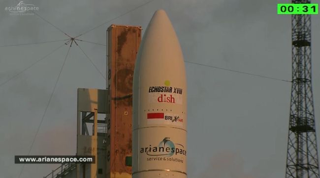 Melihat Detik-detik Peluncuran Satelit BRIsat