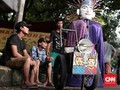'Ngamen' Ondel-Ondel Jadi Daya Tarik Wisata