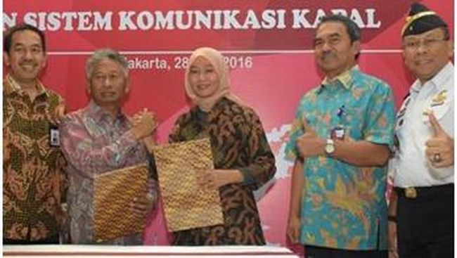 Telkom Sediakan Layanan Komunikasi dan Wi-Fi di Kapal Pelni