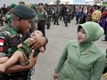 Prajurit TNI Jadi Guru SD di Perbatasan RI-Papua Nugini