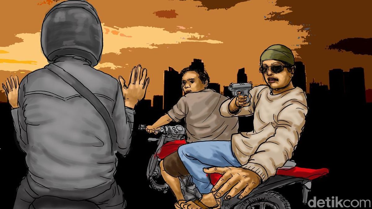 Begal Motor Bersenjata di Bekasi Dibekuk, 2 Pucuk Senpi Rakitan Disita — NadiKabar.com