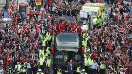 Momen Terbaik Kepulangan Timnas Wales di Cardiff