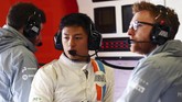 Pada seri kedelapan atau GP Eropa yang berlangsung di Baku, Azerbaijan, Rio Haryanto lagi-lagi finis di posisi terakhir atau posisi ke-18. Rekan setim Manor Pascal Wehrlein gagal finis. (Manor Grand Prix Racing Ltd)