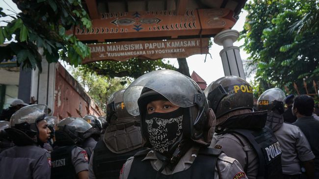 Kisah Mahasiswa Papua di Yogya Dua Hari Terkurung di Asrama