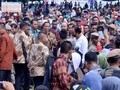 Presiden Jokowi Hadiri Halalbihalal Surya Paloh